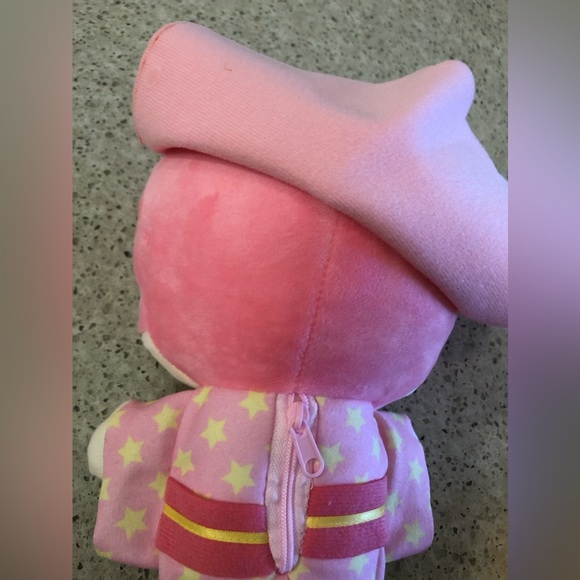 Like NEW Little Twin Stars Lala in Kimono Plush Pouch with a chain - Picture 7 of 13